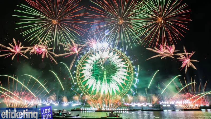London New Year Fireworks Tickets 2025