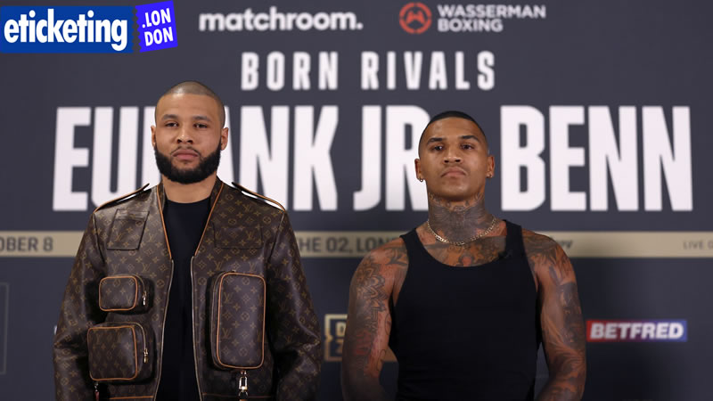 Eubank Jr Vs Benn Rematch 2025 | Chris Eubank Jr Vs Conor Benn Tickets