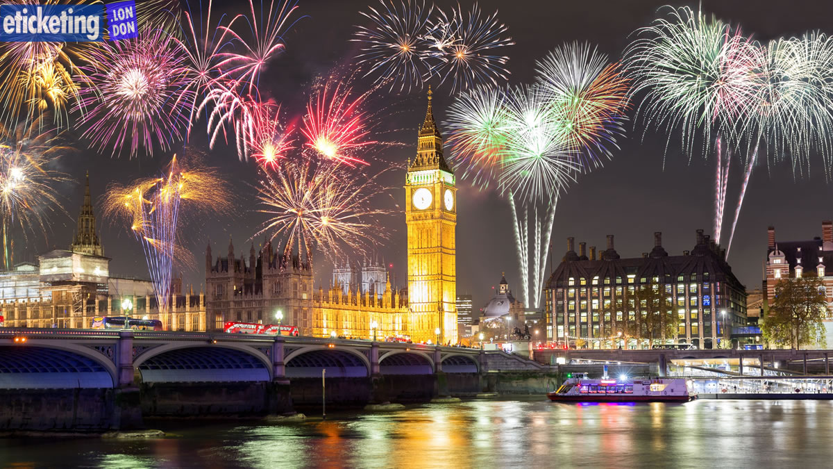 London New Year Eve Tickets | London New Year Fireworks Tickets